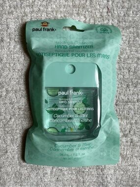 NWT Paul Frank 🥒 Cucumber & Mint Hydrating Hand Sanitizer - Mint